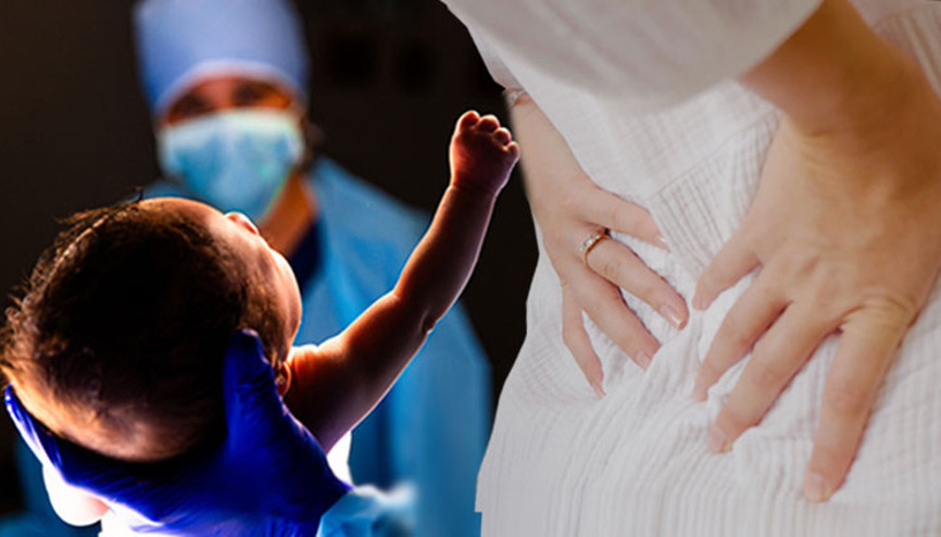 Sırt ağrısını böbrek taşı sandı, doğum yaptı Tam dokuz ay boyunca hamile olduğunu anlamadı