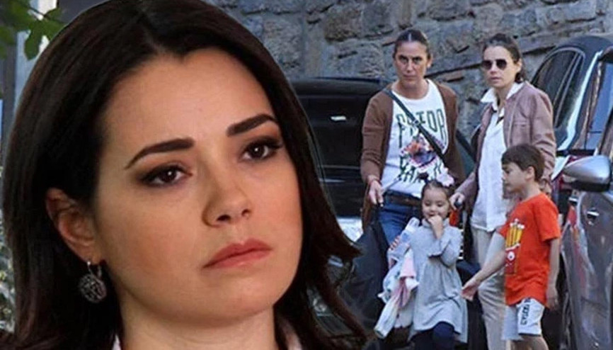 Özgü Namal ve çocukları trafik kazası geçirdi