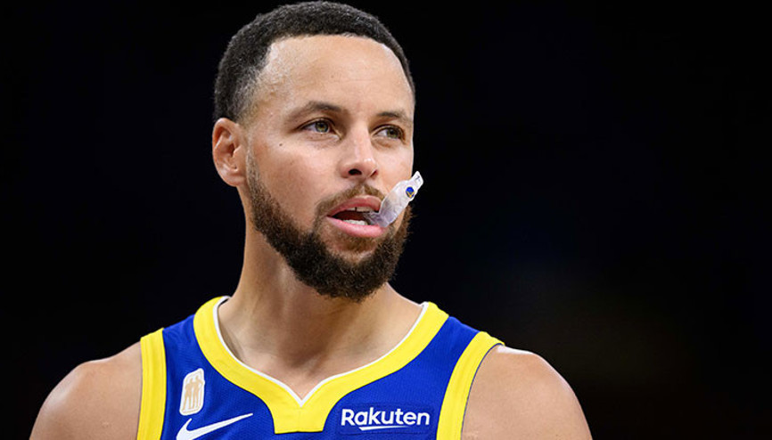 Stephen Curry bunu da gördü