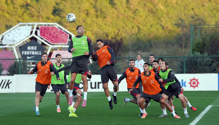 A Milli Takımda Bulgaristan maçı mesaisi