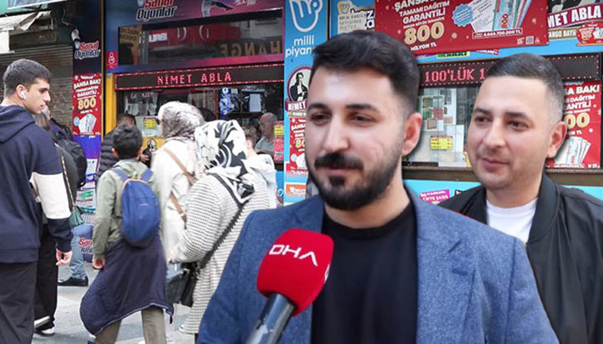Milli Piyango yılbaşı çekilişinde rekor ikramiye verilecek Büyük ikramiye için kuyruğa girdiler: 10 tane çeyrek aldım, kesin bana çıkacak