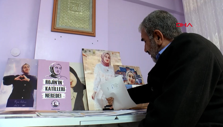 Rojin’in babası: Atletindeki kanın başka bir kadına ait olduğu söylendi