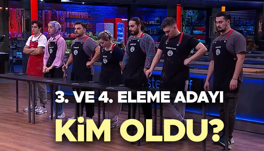 MASTERCHEF 3. VE 4. ELEME ADAYI BELLİ OLDU Dün akşam (14 Kasım) MasterChefte potaya kim gitti, eleme adayları kim oldu, dokunulmazlık oyununu hangi takım kazandı Fatura kaptana kesildi