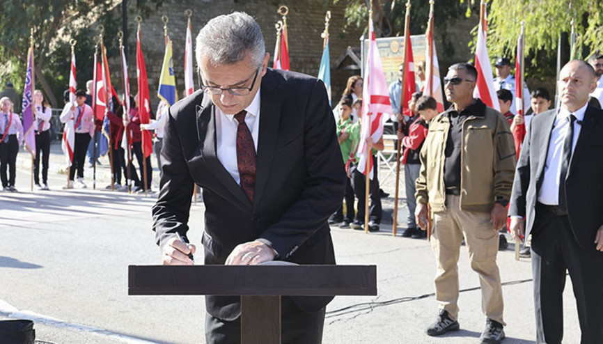 KKTC Cumhurbaşkanı Erhürmandan kalıcı barış mesajı