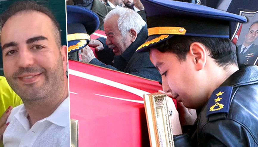 Şehit Pilot Yarbay Gökhan Korkmaz, son yolculuğuna uğurlandı