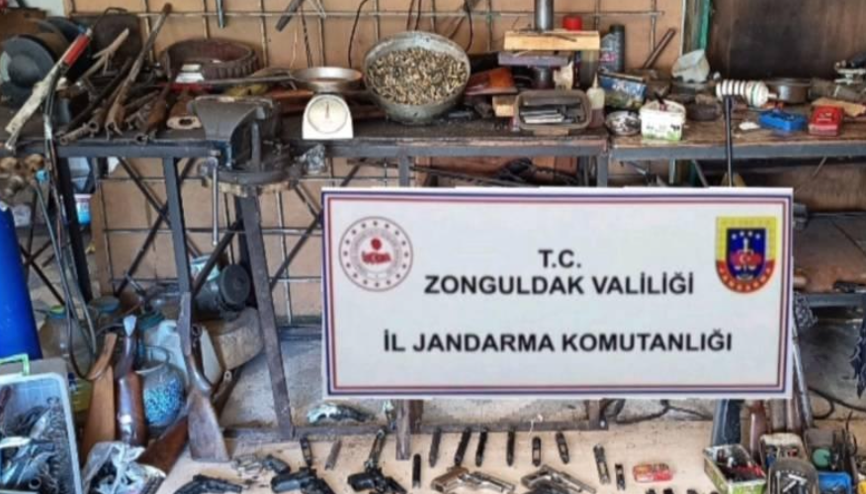 Zonguldak’ta silah kaçakçılığı operasyonunda 2 tutuklama