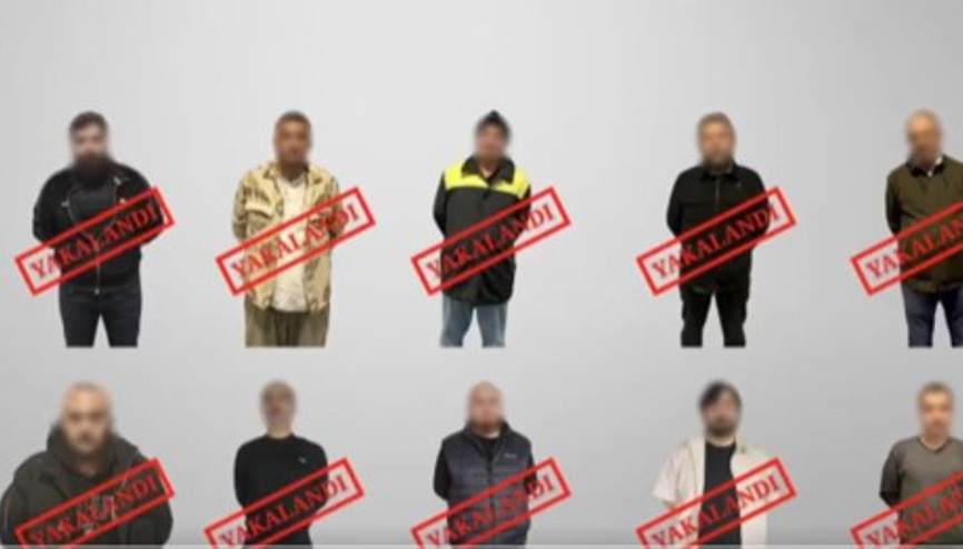 Bakan Yerlikaya duyurdu: 7si kırmızı bültenle aranan 10 şüpheli yakalandı