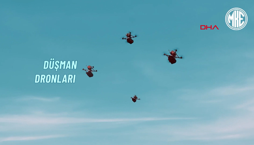 MKEnin ürettiği, dron saldırılarına yönelik savunma sistemi Tolga test atışlarını yaptı MKEnin ürettiği, dron saldırılarına yönelik savunma sistemi Tolga test atışlarını yaptı