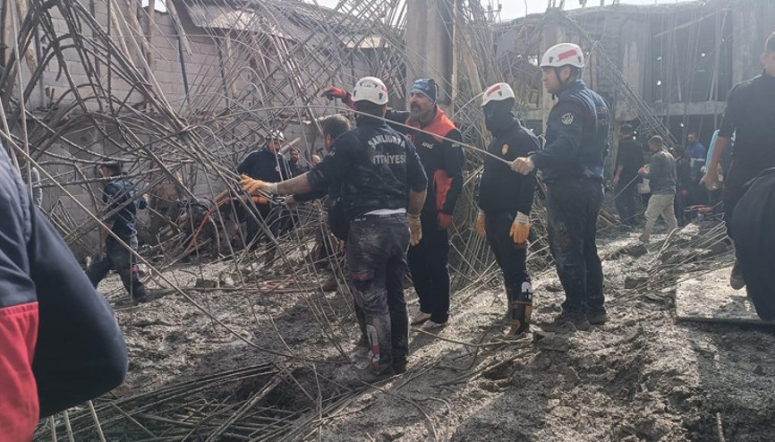 Şanlıurfada inşaatta göçük: 2 işçi hayatını kaybetti