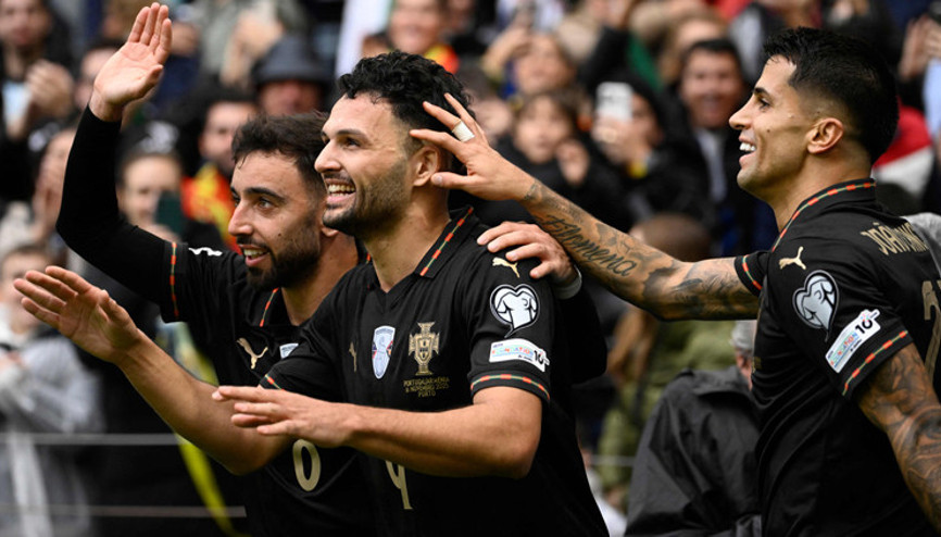 Portekiz, Dünya Kupası biletini 9 golle aldı