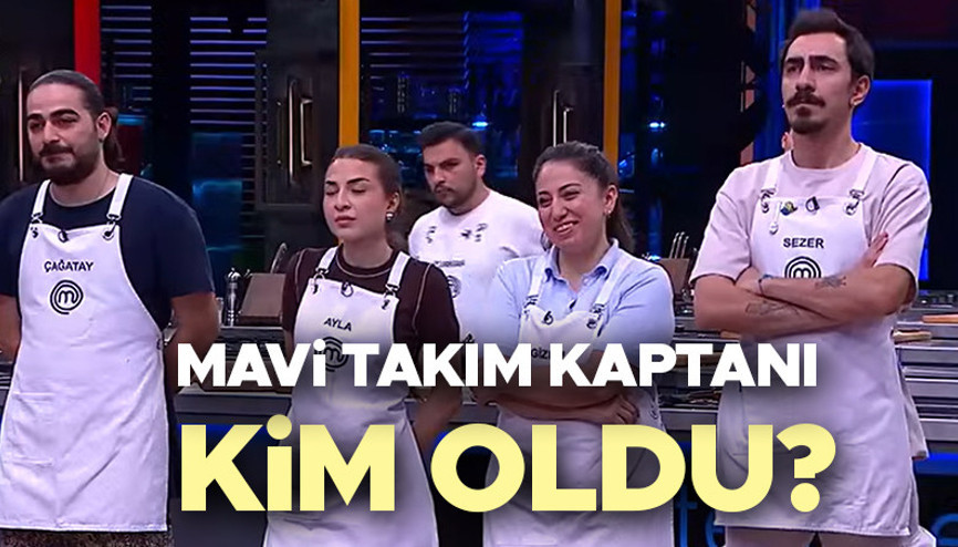 MASTERCHEF MAVİ TAKIM KAPTANI KİM OLDU, DÜELLOYU KİM KAZANDI (16 Kasım 2025 Pazar-Son bölüm) | Dün akşam MasterChef kaptanlık oyununu kim kazandı, yeni takımlar nasıl kuruldu İşte MasterChef haftanın yeni kırmızı-mavi takım yarışmacıları