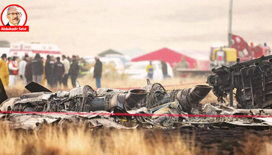 Düşen uçağımızda dış müdahale en az ihtimal