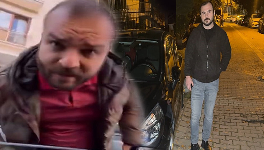 Trafik magandası, tartıştığı şoföre eşi ve çocuğunun yanında saldırdı