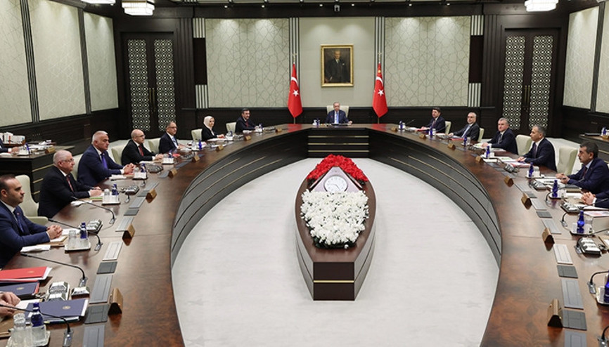 Cumhurbaşkanlığı kabinesi toplandı