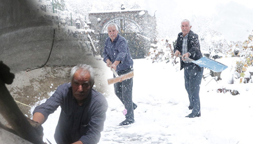 Çuvallarla getirip, kuyulara basıyorlar Kapakları yaza kadar açılmıyor: Erciyes, bize muhtaç, biz de Erciyese muhtacız Çuvallarla getirip, kuyulara basıyorlar Kapakları yaza kadar açılmıyor: Erciyes, bize muhtaç, biz de Erciyese muhtacız