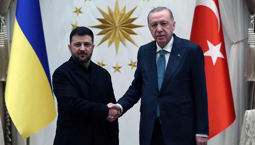 Son dakika... Cumhurbaşkanı Erdoğan, Ukrayna Devlet Başkanı Zelenski ile görüştü