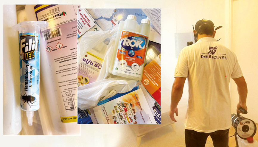 İlaçlama firmasının sicili kabarık