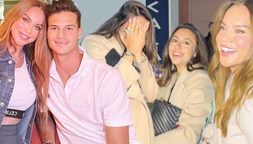 Ebru Şallı, Berenin kız arkadaşı ile yemekte: Gelin yanımda