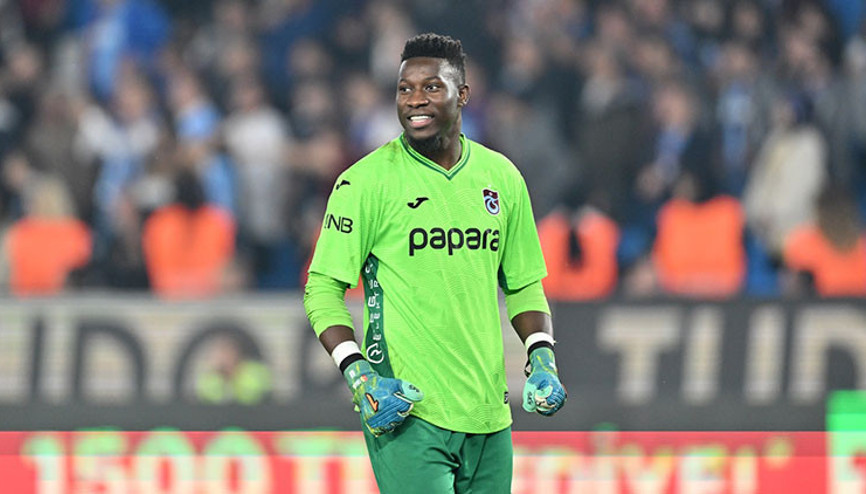 Trabzonspora Onana müjdesi Son durumu belli oldu