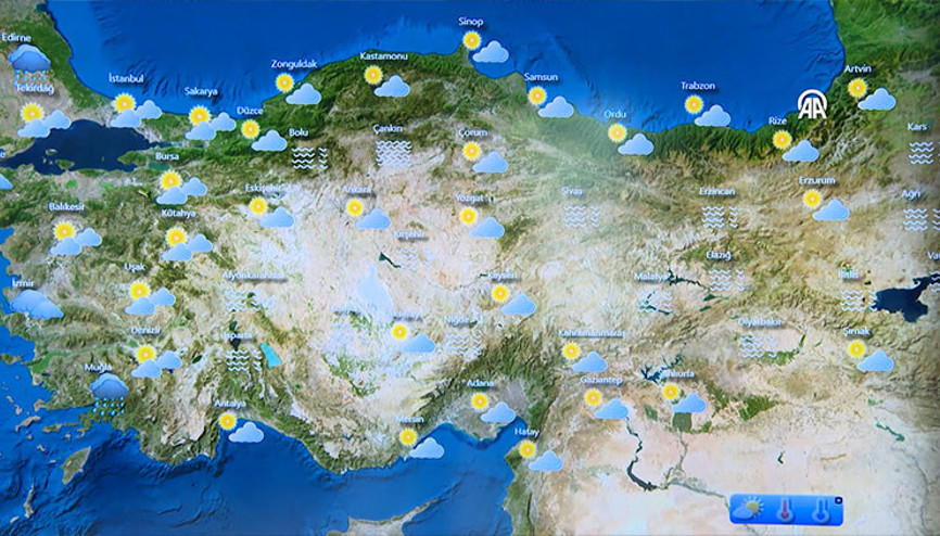Hafta sonu yurt genelinde hava bulutlu olacak Hafta sonu yurt genelinde hava bulutlu olacak