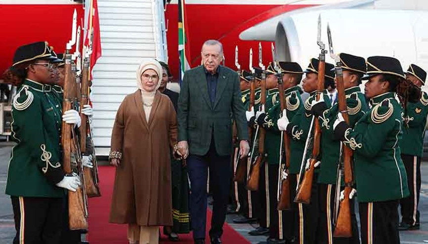 Cumhurbaşkanı Erdoğan Güney Afrikada