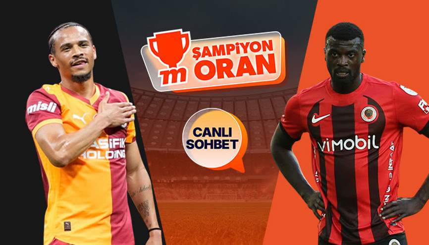 Galatasaray, Gençlerbirliğini ağırlıyor Maçın heyecanı canlı sohbet ve Şampiyon Oranlar ile Mislide