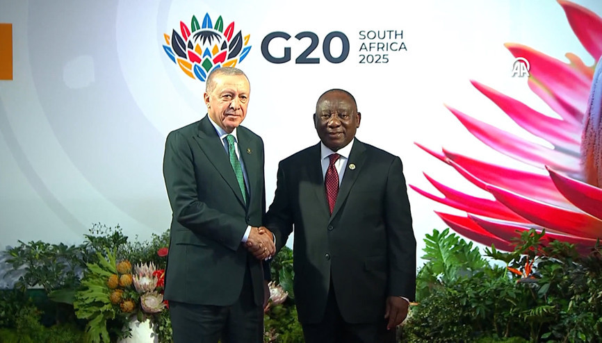 Cumhurbaşkanı Erdoğan, G20 Liderler Zirvesi resmi karşılama törenine katıldı