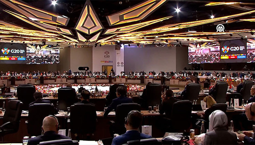 Cumhurbaşkanı Erdoğan Güney Afrikadaki G20 Zirvesinde konuştu
