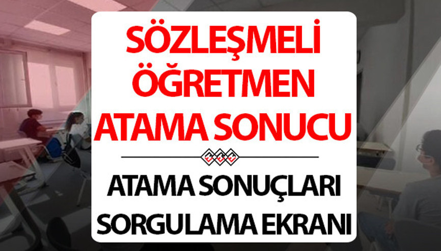 SAATİ AÇIKLANDI: SÖZLEŞMELİ ÖĞRETMEN ATAMA SONUÇLARI KURA SAATİ || 15 bin öğretmen atama sonuçları ne zaman, saat kaçta açıklanacak Program detayı açıklandı