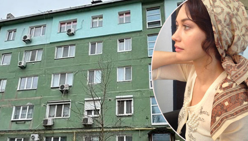 Yarı aç, yarı tok çocukluğu bu apartmanın küçük bir dairesinde geçmişti... 30 yıl dinlenmeden çalışıp çabaladı... Rüya hayatını kendi elleriyle kurdu