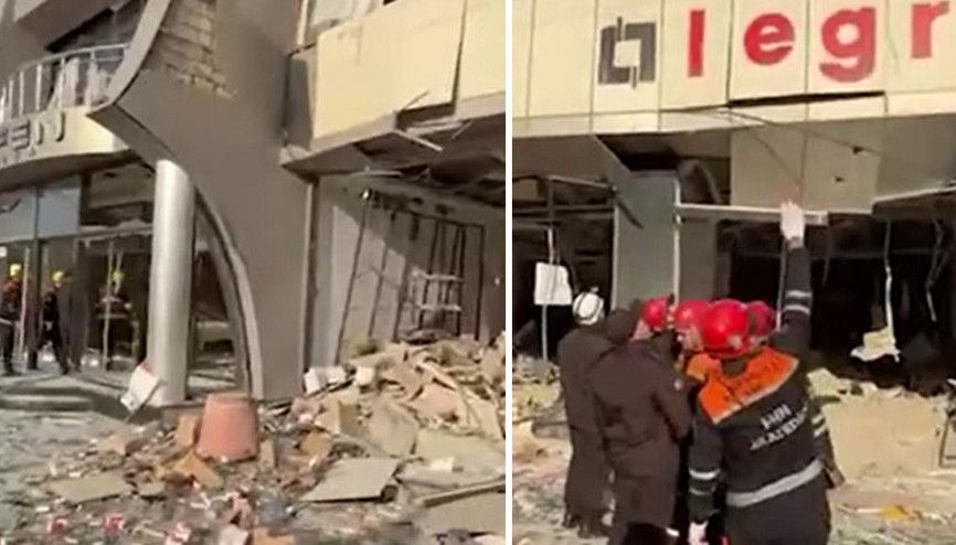 Baküde patlama: Yaralılar var