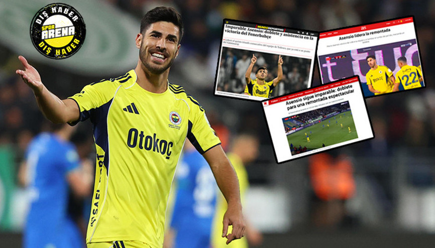 İspanyada gündem Marco Asensio: Durdurulamaz Fenerbahçeyi hayata döndürdü