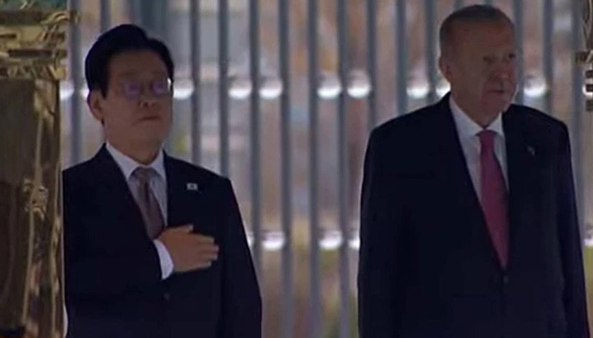 Güney Kore Başbakanı Beştepede: Erdoğan resmi törenle karşıladı