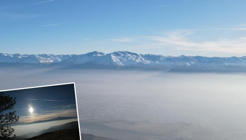 Sezonun ilk yoğun kar yağışıyla beyaza büründü: Kar yağışı yeniden başladı