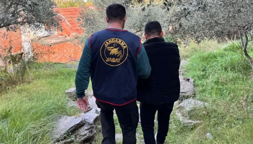 Aydında firari şüpheli metruk bir binada saklanırken yakalandı