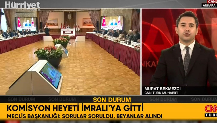 Komisyon heyeti İmralıya gitti