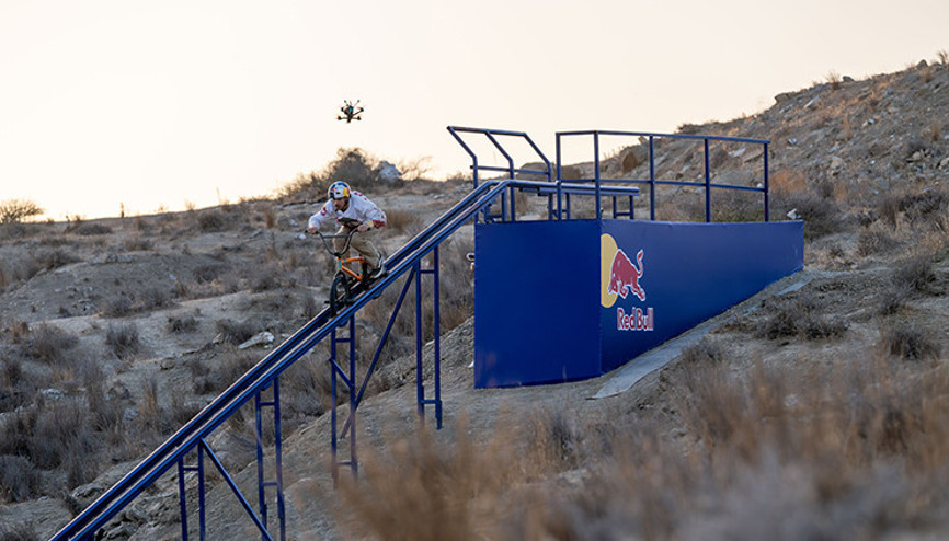 BMX sporcusu Bora Altıntaş, Grind to Double Backflip ile bir ilke imza attı
