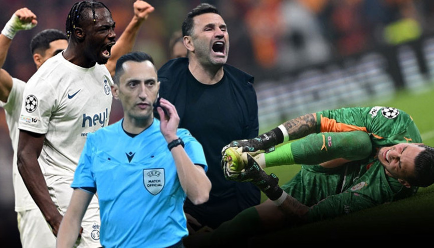 Galatasarayda kırmızı kart tepkisi Promise David sadece 3 dakika sonra gol attı