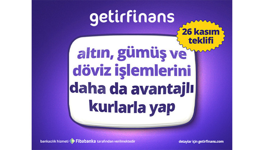 GetirFinans’tan bugüne özel altın, gümüş ve dövizde daha avantajlı kurlar