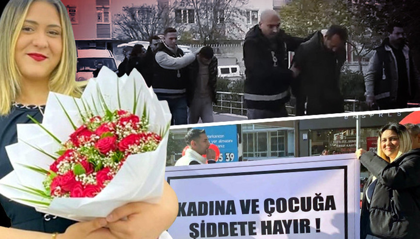 Eve kurşun yağdırdılar Kadına ve çocuğa şiddete hayır pankartı taşıyan Rümeysa öldürüldü