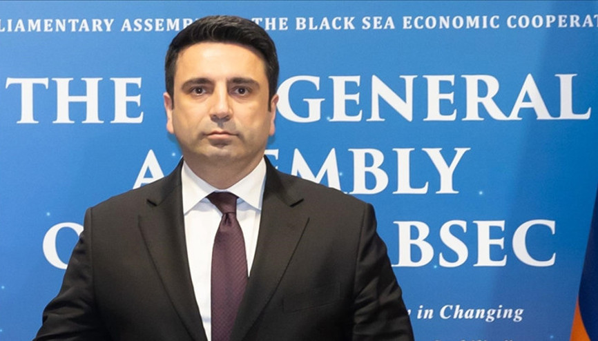 Ermenistan Parlamentosu Başkanından Azerbaycana ziyaret açıklaması