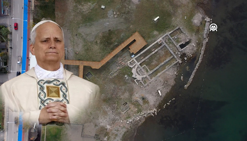 Vatikan Devlet Başkanı Papa 14. Leonun ziyareti öncesinde İznikte hazırlıklar tamamlandı