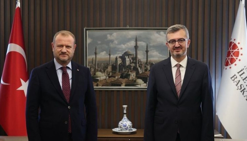 İletişim Başkanı Duran, RTÜK Başkanı Daniş ile bir araya geldi