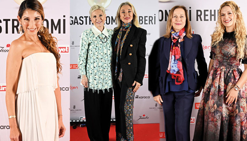 Gastronomi dünyasının yıldızları kırmızı halıda