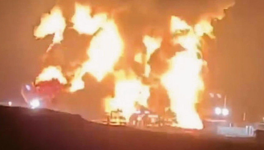 Doğalgaz sahasını dronla vurdular... Kuzey Irak karanlığa gömüldü