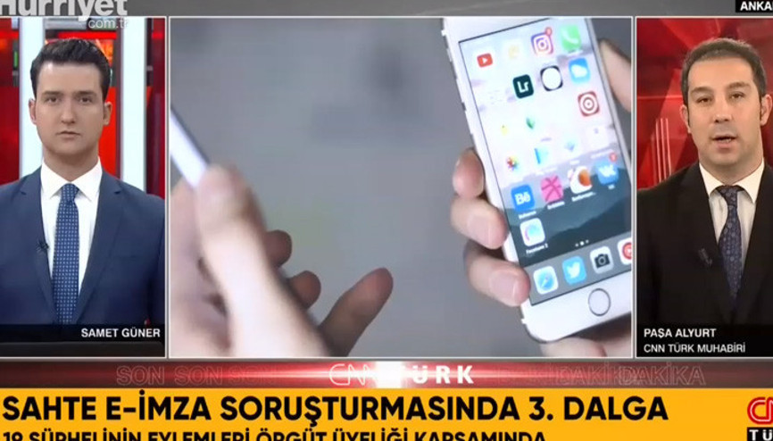 Sahte e-imza soruşturmasında 3.dalga soruşturması tamamlandı