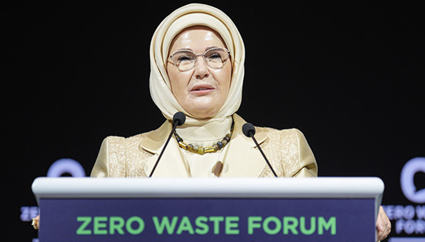 Emine Erdoğan, Yüksek Düzeyli Tarım ve Orman Bakanları Panelinde konuştu