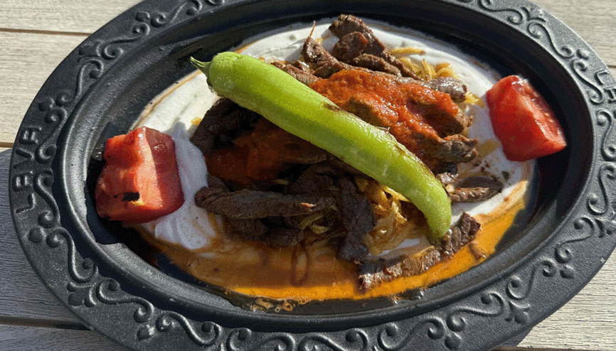 Çökertme kebabı turistlerin gözdesi oldu