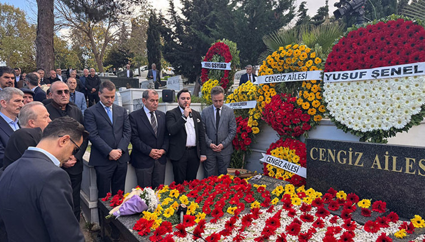 Galatasarayın eski başkanı Mustafa Cengiz, kabri başında anıldı