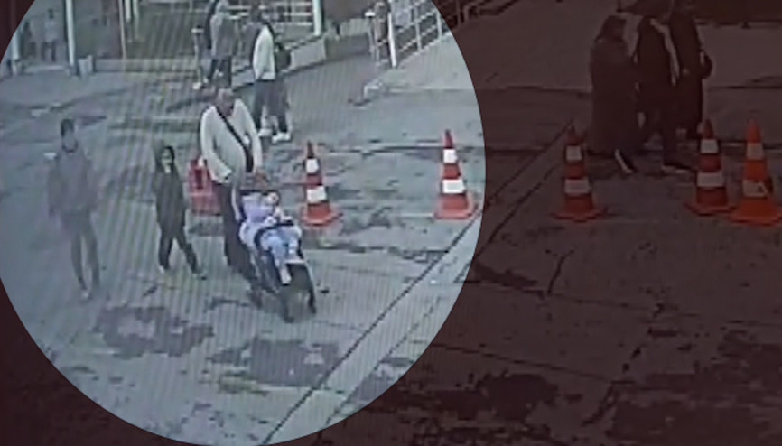 Böcek ailesinin hastaneden çıkışı ve taksiye bindiği görüntüler ortaya çıktı